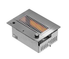 Churrasqueira A Gás Slim Dxx201 Dinoxx Gn Uruguaia + Tampa