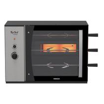 Churrasqueira a Gas Venax Top Chef Gourmet 3 Preto Churrasqueira a Gas Venax Top Chef Gourmet 3 Preto