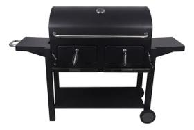 Churrasqueira Americana A Bafo Carvao Preta Deluxe - Grill