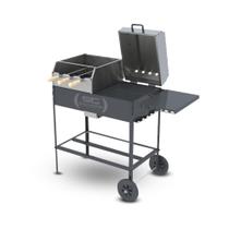 Churrasqueira Americana Assador Grelhado 3 Espetos Rotativos e Abafador PRCA-340 - Progás Bivolt Churrasqueira Americana Assador Grelhado 3 Espetos Rotativos e Abafador PRCA-340 - Progás Bivolt