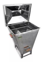 Churrasqueira bafo inox extra grande modelo b250 Churrasqueira bafo inox extra grande modelo b250