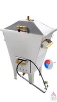 Churrasqueira Bafo Inox M com Kit gás + Termômetro