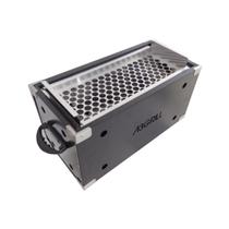 Churrasqueira Box Portátil Black à Carvão com Grelha Moeda Inox Churrasqueira Box Portátil Black à Carvão com Grelha Moeda Inox