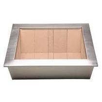 Churrasqueira braseiro cooktop 72x52cm - inox 430 selmetal Churrasqueira braseiro cooktop 72x52cm - inox 430 selmetal