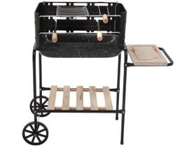 Churrasqueira Carvão Califórnia Com Rodinha Portátil Mor