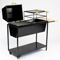 Churrasqueira Combinada Brasa Forte Preto Churrasqueira Combinada Brasa Forte Preto
