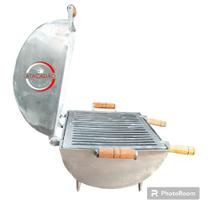 Churrasqueira de alumínio / linha PREMIUM + TAMANHO Grande + envio imediato
