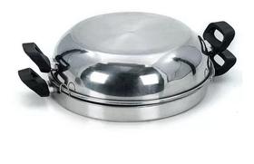 Churrasqueira De Fogão Multi Uso Diet Aluminio Cor Polido