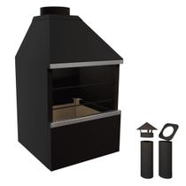 Churrasqueira De Parede E60 p/ 5 Espetos