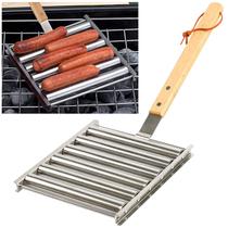 Churrasqueira de salsicha de aço inoxidável Hot Dog Roller KAYCROWN