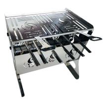 Churrasqueira desmontável portátil tchê grill