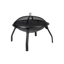 Churrasqueira e Fogueira Portátil Brasa em Aço Carbono Preta 257800 BELFIX