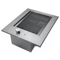 Churrasqueira e Grill Elétrica pequeno Diamond Fine para apartamento sem fumaça Cooktop 50x40 cm