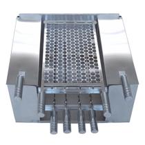 Churrasqueira Ecológica Double Grill com Proteção Refratária 55X51