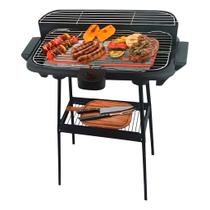 Churrasqueira Elétrica 2 em 1 com Pedestal Compacta 2000W 110V 220V