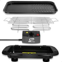 Churrasqueira Elétrica 220V Grelha Churrasco Portátil