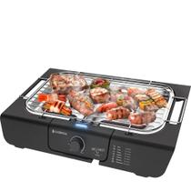 Churrasqueira Elétrica Cadence Grill Grl810 1500w Preta 127v Churrasqueira Elétrica Cadence Grill Grl810 1500w Preta 127v