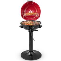 Churrasqueira Elétrica CHEFJOY 1600W Vermelha 15 Porções 120V Churrasqueira Elétrica CHEFJOY 1600W Vermelha 15 Porções 120V