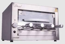 Churrasqueira Elétrica de Bancada 4 Espetos Stand Titan 220v
