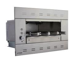 Churrasqueira Elétrica de Embutir Prime 4 Espetos Painel Ventilado Suprema Titan 220v