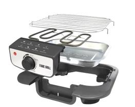 Churrasqueira elétrica fame grill compacta - 127v~ 1200w