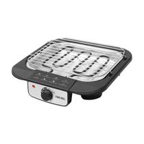 Churrasqueira Elétrica Fame Grill Compacta Preto 1200W Churrasqueira Elétrica Fame Grill Compacta Preto 1200W