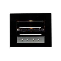 CHURRASQUEIRA ELETRICA GLASS SMART 04 HOPE GOURMET Preta