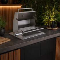 Churrasqueira Elétrica Grill com Tampa de Embutir Diamond Premium 220V Titan Churrasqueira Elétrica Grill com Tampa de Embutir Diamond Premium 220V Titan