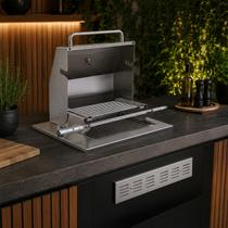 Churrasqueira Elétrica Grill com Tampa e Veneziana Diamond Premium Titan Churrasqueira Elétrica Grill com Tampa e Veneziana Diamond Premium Titan
