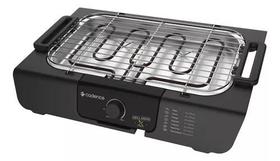 Churrasqueira Elétrica Grill Menu Grl810 Preta Cadence - 220v