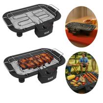 Churrasqueira Elétrica Grill S/fumaça 1.500w Portátil 110v Churrasqueira Elétrica Grill S/fumaça 1.500w Portátil 110v