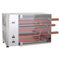 Churrasqueira Elétrica Inox 3 Espetos Rotativa And 220v