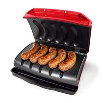 Churrasqueira elétrica Nostalgia Game Day Sausage and Brat 5 Link Churrasqueira elétrica Nostalgia Game Day Sausage and Brat 5 Link