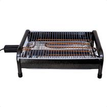 Churrasqueira Elétrica Portátil Grill 127V e 220V Compacta Com Bandeja Para Casa e Apartamento