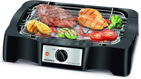 Churrasqueira Elétrica Portátil Mondial 110v Ch07 1200W Pratic Steak Grill Preto