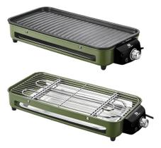Churrasqueira Elétrica Portátil Versátil LONYAN 1500w Aço Inox Assadeira 127V 220V Churrasqueira Elétrica Portátil Versátil LONYAN 1500w Aço Inox Assadeira 127V 220V