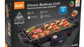 Churrasqueira Elétrica RAF BBQ Grill 2000w 220v Com Grelha