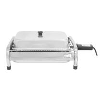 Churrasqueira Elétrica Super Grill Luxo Com Tampa