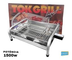 Churrasqueira Elétrica Tok Grill Light II 220v + pano de prato