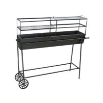 Churrasqueira Espetinho Comercial Com 2 Grelhas E Carrinho Churrasqueira Espetinho Comercial Com 2 Grelhas E Carrinho