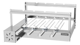 Churrasqueira fastgrill c/ kit motor 4 espeto - fast gourmet Churrasqueira fastgrill c/ kit motor 4 espeto - fast gourmet
