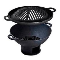 Churrasqueira Ferro Gengis 02 Peças - Libaneza Churrasqueira Ferro Gengis 02 Peças - Libaneza