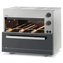 Churrasqueira Fischer a Gás Glp Bancada e Embutir Ranch 3 Espetos Inox Bivolt Churrasqueira Fischer a Gás Glp Bancada e Embutir Ranch 3 Espetos Inox Bivolt