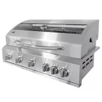 Churrasqueira Gás Embutir 5 Queimadores Com Infrared Texas
