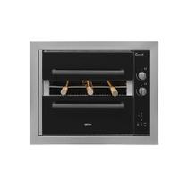 Churrasqueira Gás Embutir Ranch Grill com 3 Espetos Bivolt Inox Fischer Churrasqueira Gás Embutir Ranch Grill com 3 Espetos Bivolt Inox Fischer