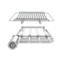 Churrasqueira Giratória Ajustável para 4 Espetos Inox com Suporte Ajustável e 2 Grelhas Argentinas Churrasqueira Giratória Ajustável para 4 Espetos Inox com Suporte Ajustável e 2 Grelhas Argentinas