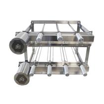 Churrasqueira Giratória Dupla para 7 Espetos Inox + Brinde Churrasqueira Giratória Dupla para 7 Espetos Inox + Brinde