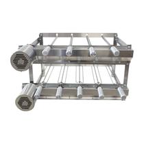 Churrasqueira Giratória Dupla para 9 Espetos Inox + Brinde Churrasqueira Giratória Dupla para 9 Espetos Inox + Brinde