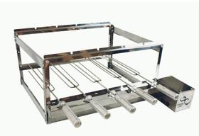churrasqueira giratoria gira grill 5 espeto inox infinity grill churrasqueira giratoria gira grill 5 espeto inox infinity grill