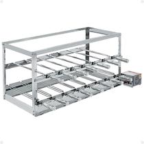 Churrasqueira Giratória Inox 15 Espeto 3 Andar 1 Motor Grill